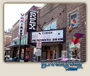 The REX Theater in Bonners Ferry